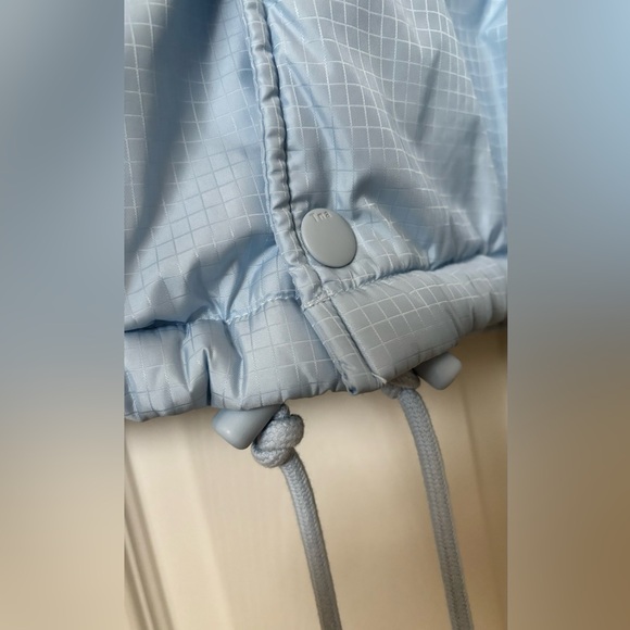 Aritzia TNA Coaches Jacket Pastel Blue XS - Picture 5 of 5